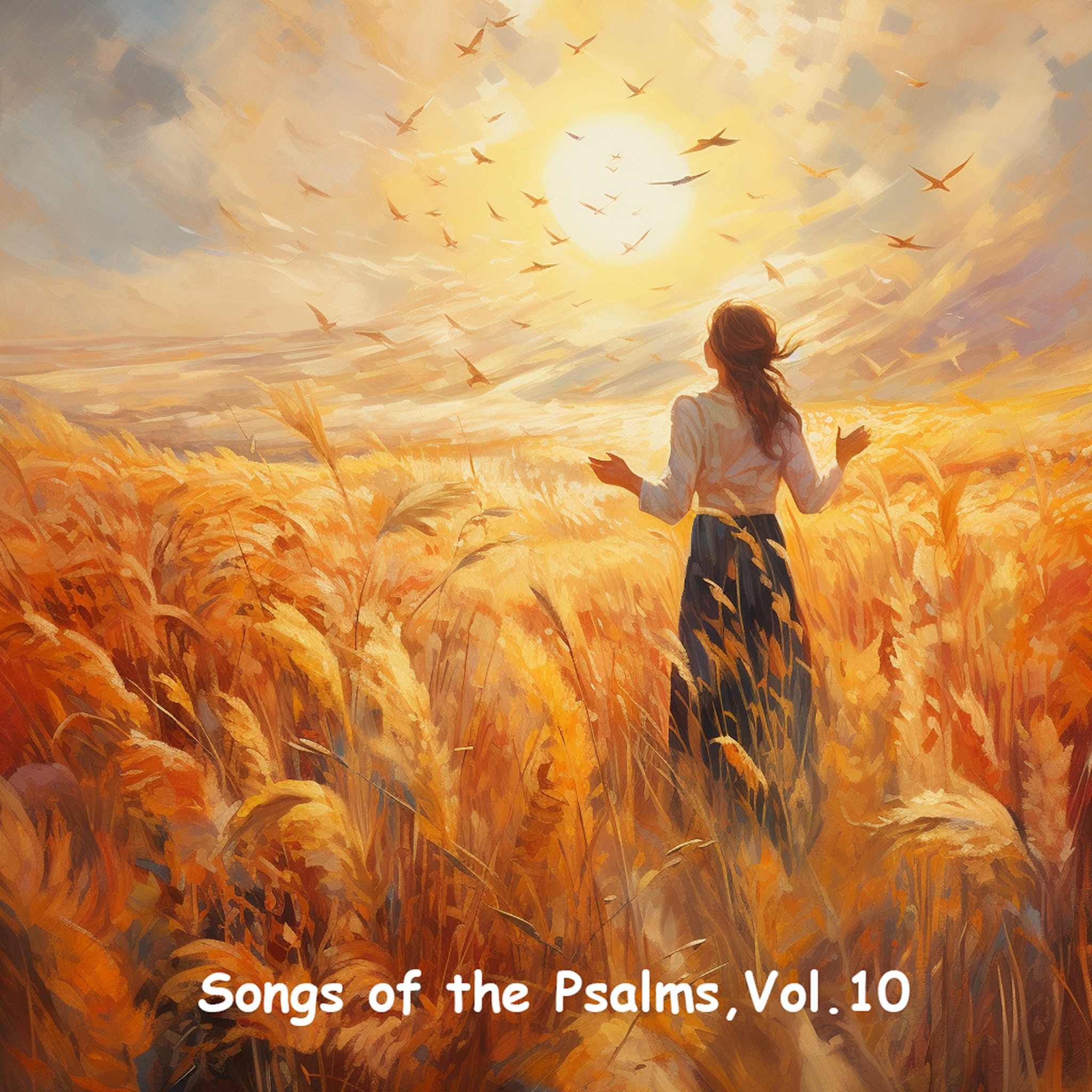 Songs of the Psalms Volume 10 album cover by Rolleen Carcioppolo