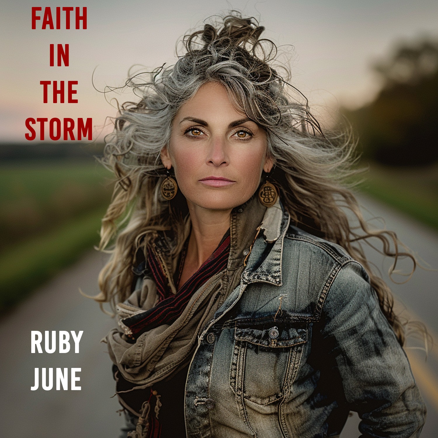 Faith in the Storm album cover by Ruby June Hart
